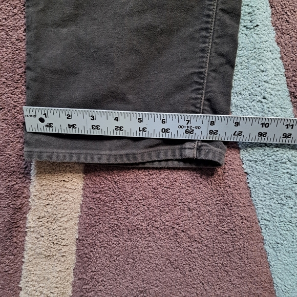 John Varvartos Pants Jeans Men's 36x35 Brown Button Fly Authentic Fit Cotton USA - Picture 11 of 11